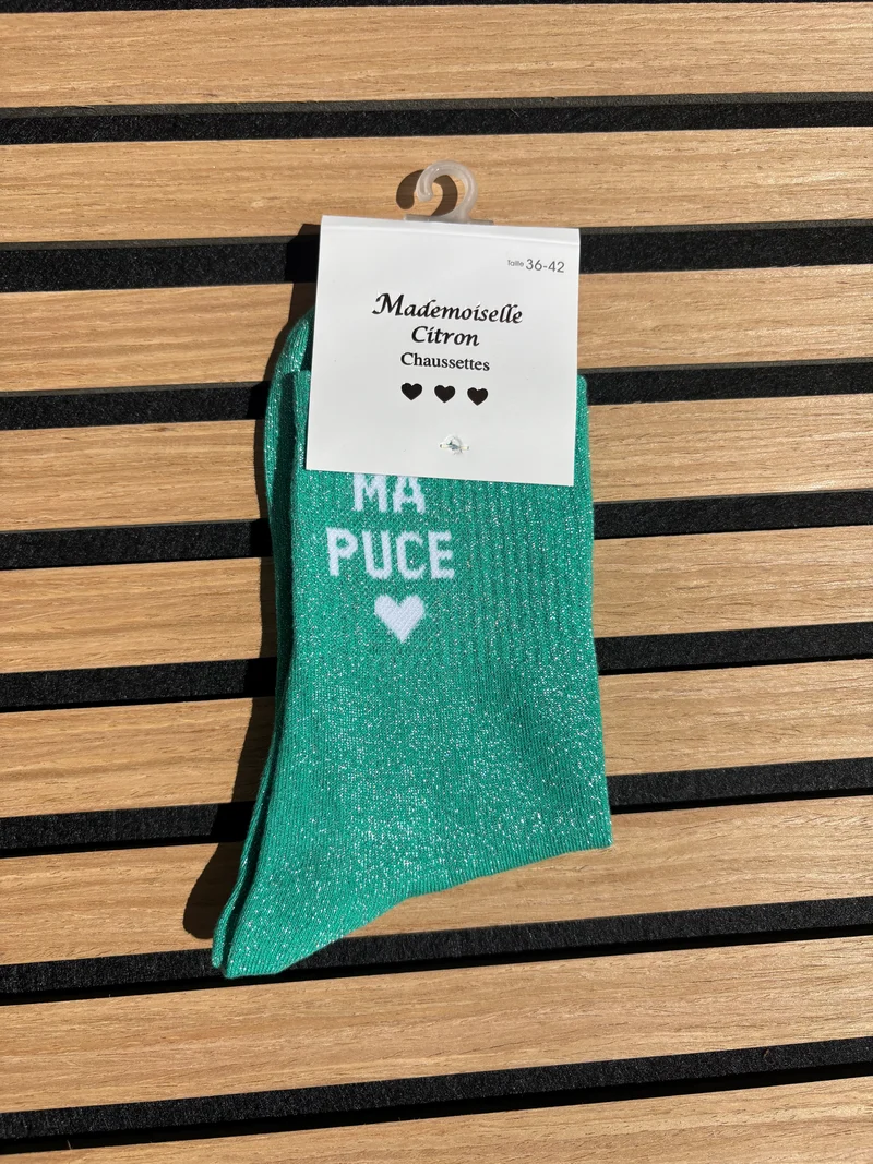 Chaussettes « Ma Puce »