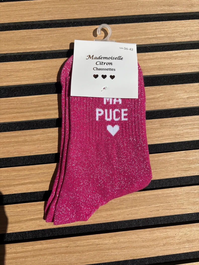 Chaussettes « Ma Puce »