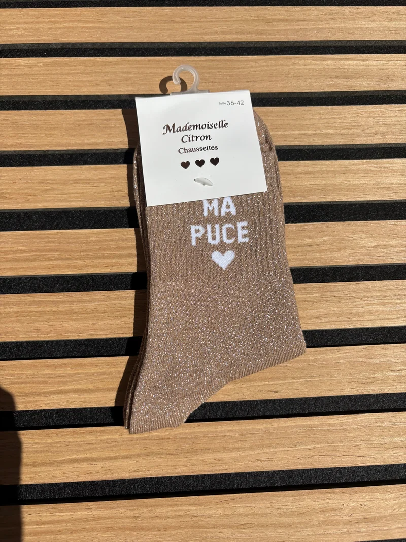 Chaussettes « Ma Puce »