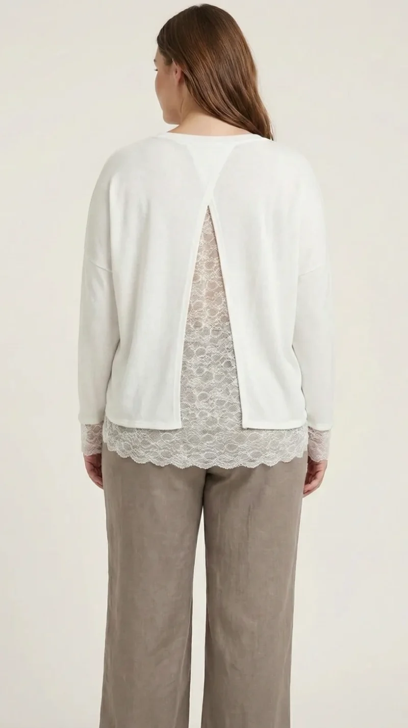 Pull dentelle 44-50