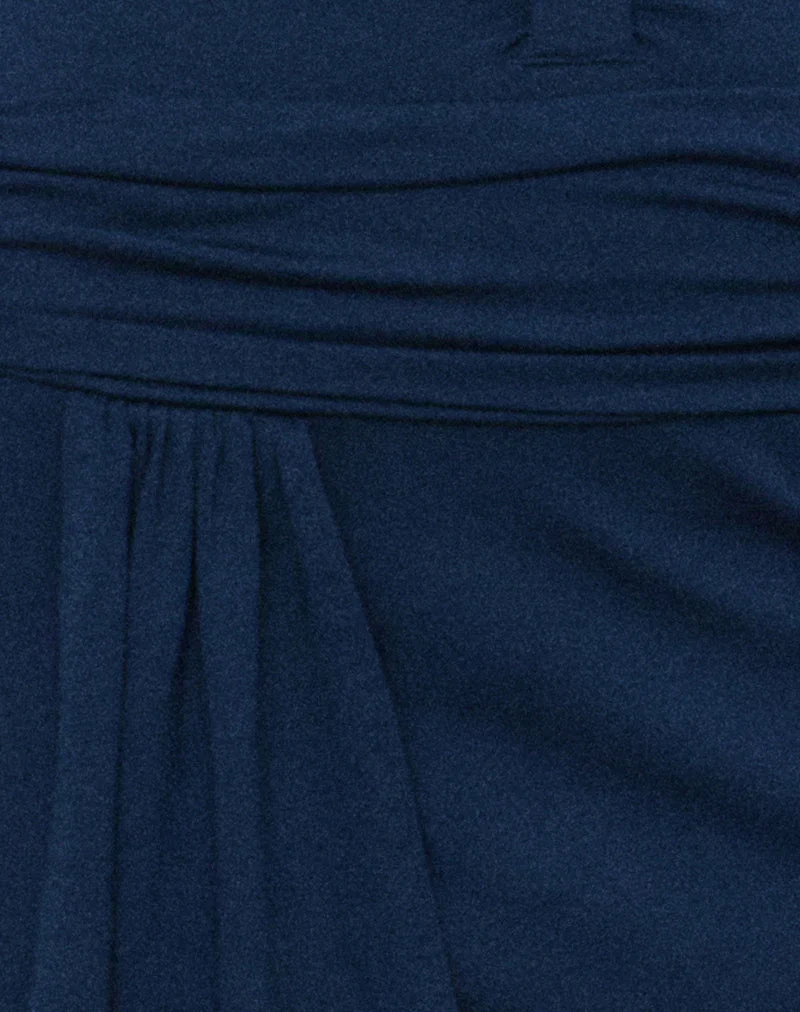 Mini-robe Ginny bleu marine