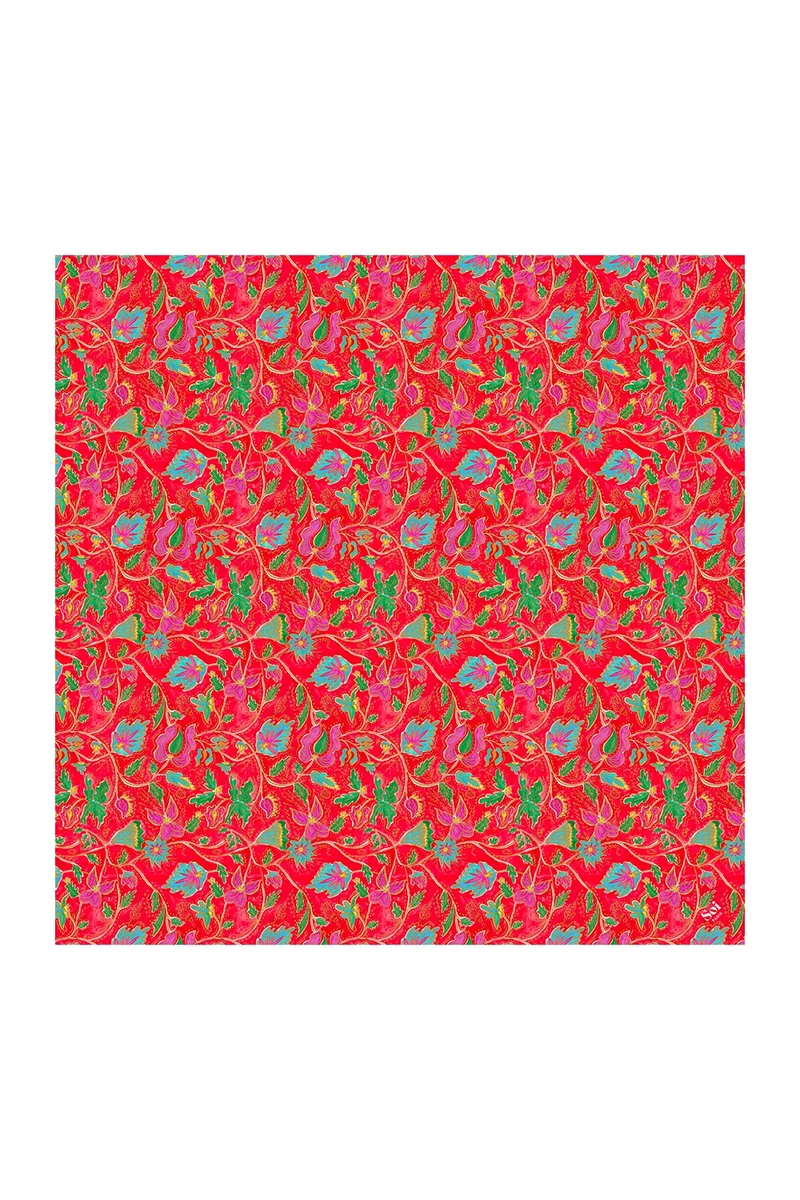 Foulard en soie Java