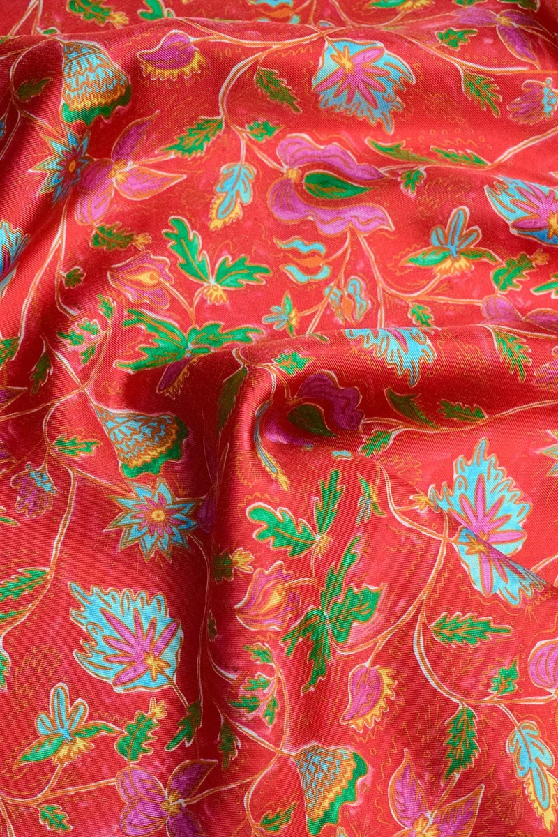 Foulard en soie Java