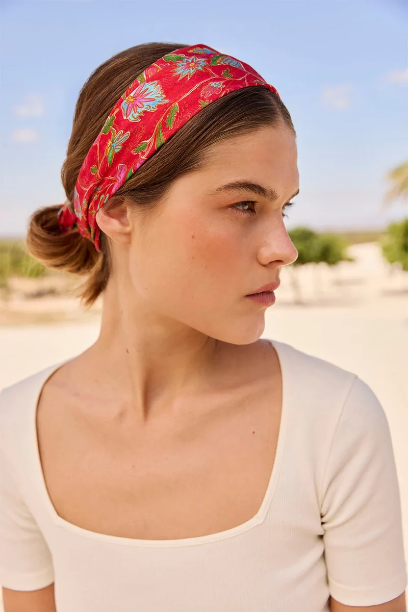 Foulard en soie Java