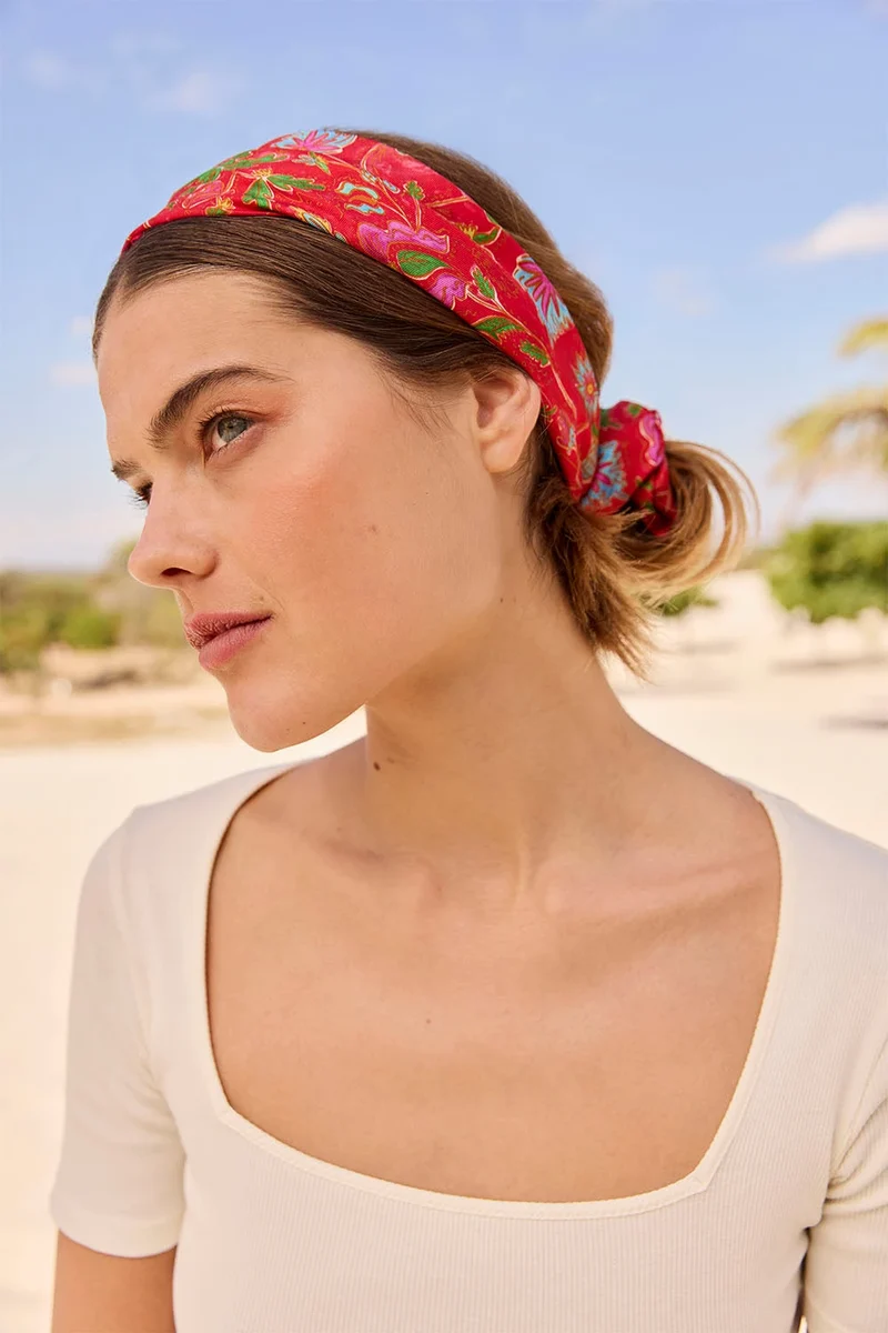 Foulard en soie Java