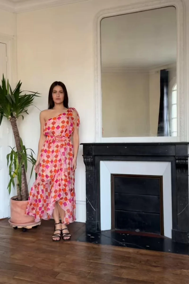 Robe l'Angélique Arlequin