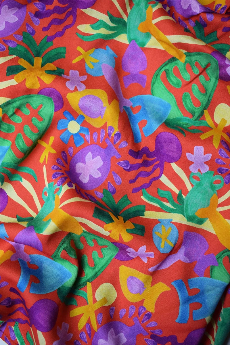 Robe Melusine Jungle
