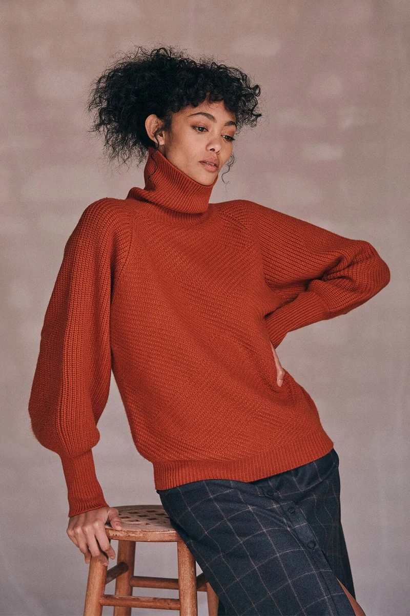 Pull L'Amoureuse Terre de Feu