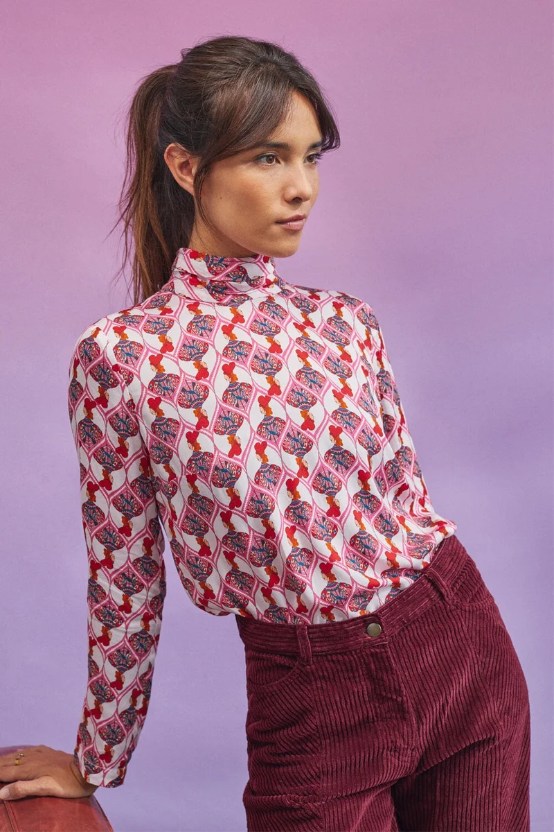 Blouse Impériale Dame de Cœur