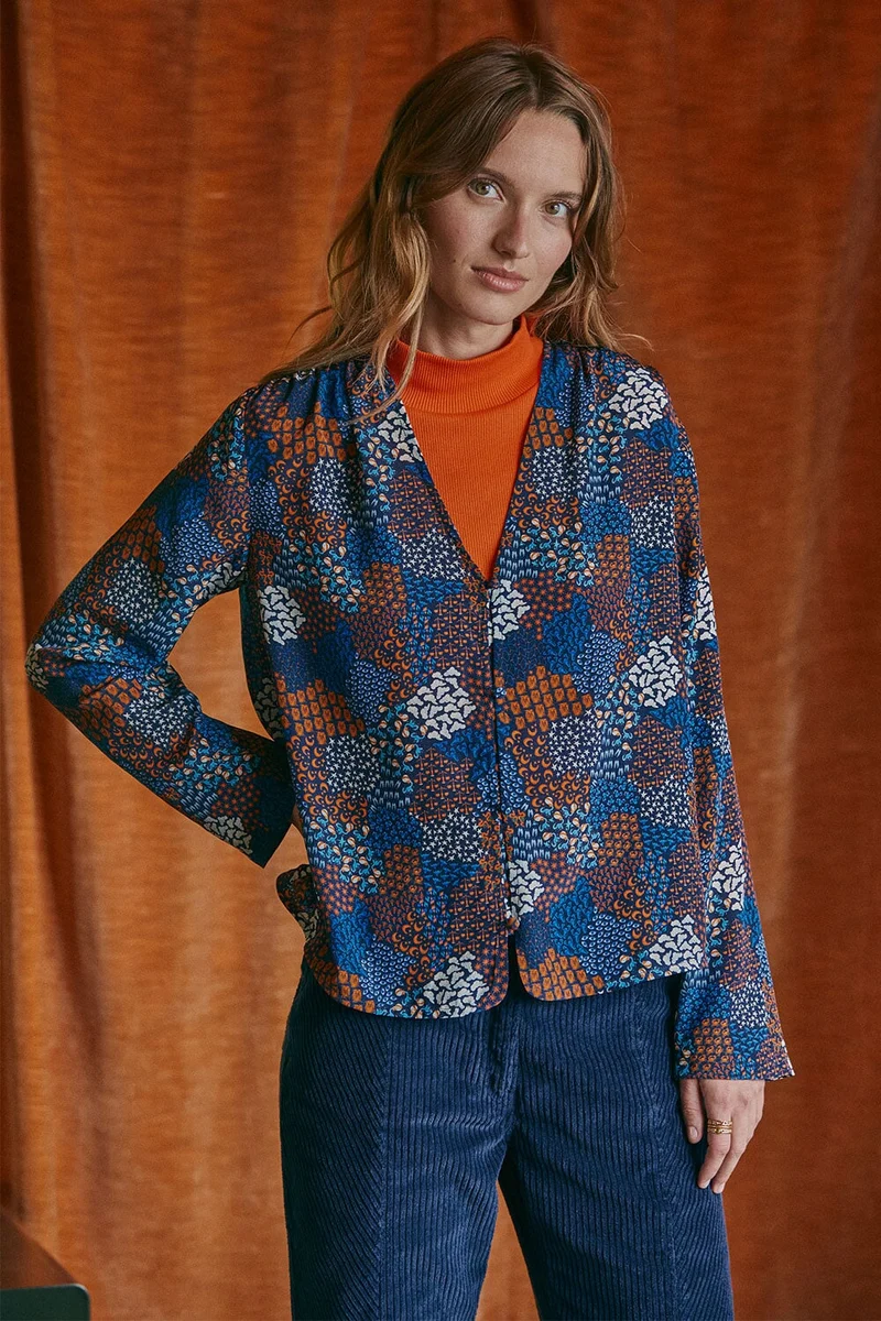 Blouse Envoutante en soie Zodiac