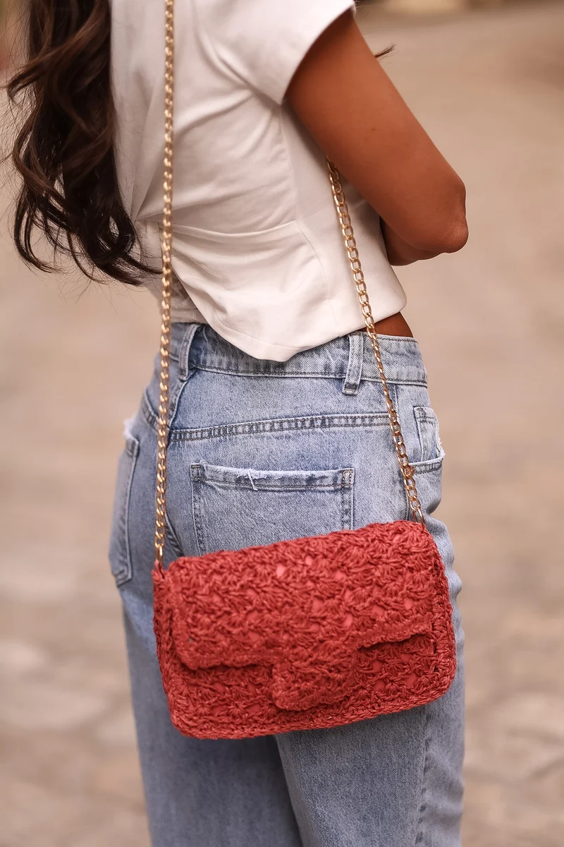 Sac Gabin terracotta
