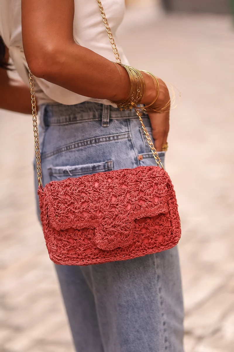 Sac Gabin terracotta