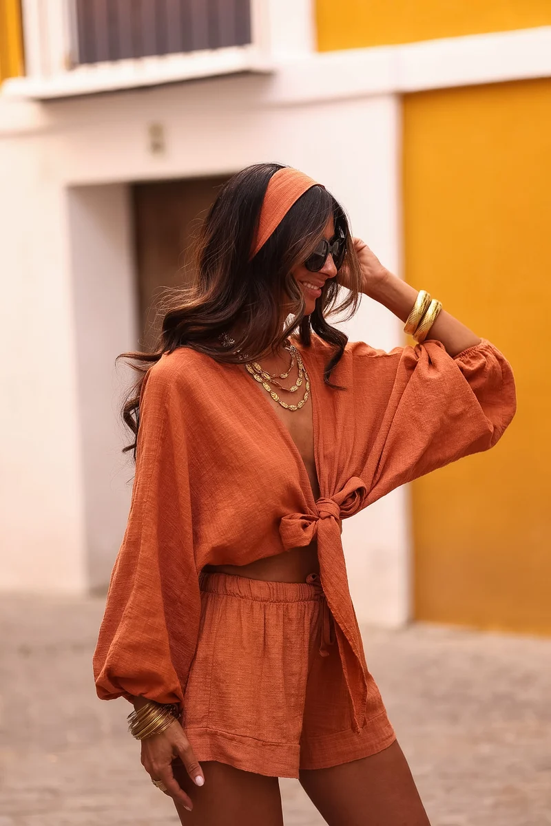 Ensemble Belize terracotta