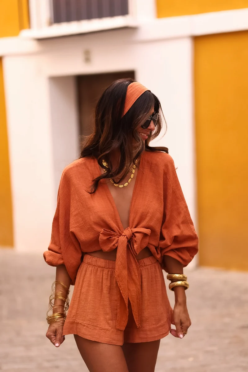 Ensemble Belize terracotta