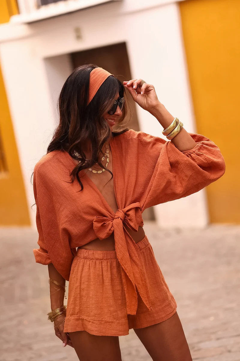Ensemble Belize terracotta