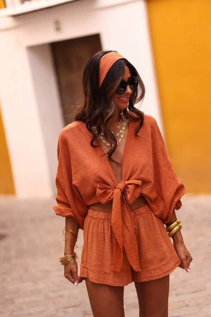 Ensemble Belize terracotta