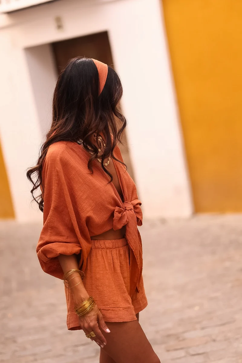 Ensemble Belize terracotta