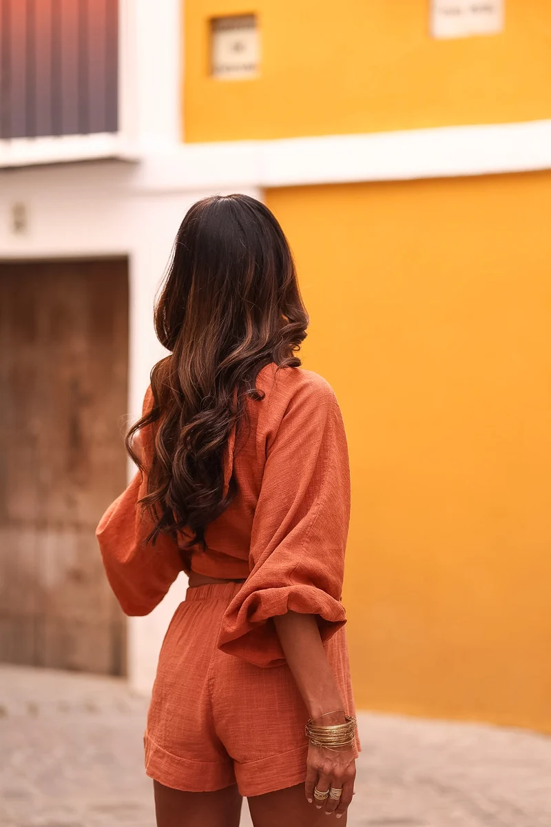 Ensemble Belize terracotta
