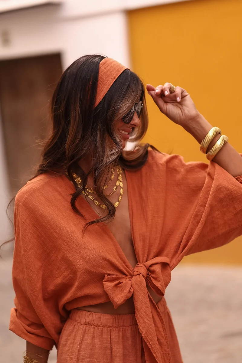 Ensemble Belize terracotta