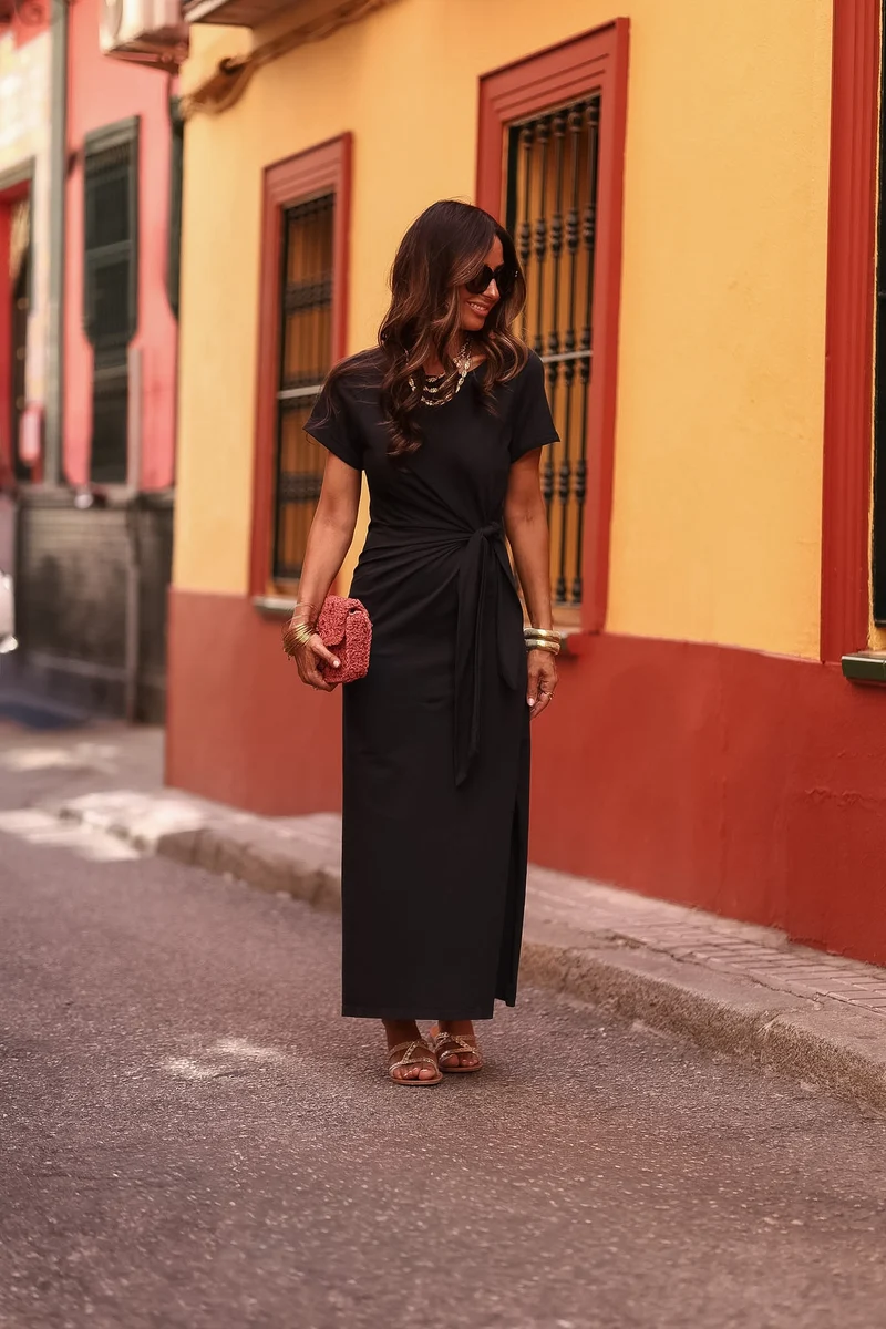 Robe Cléo noire