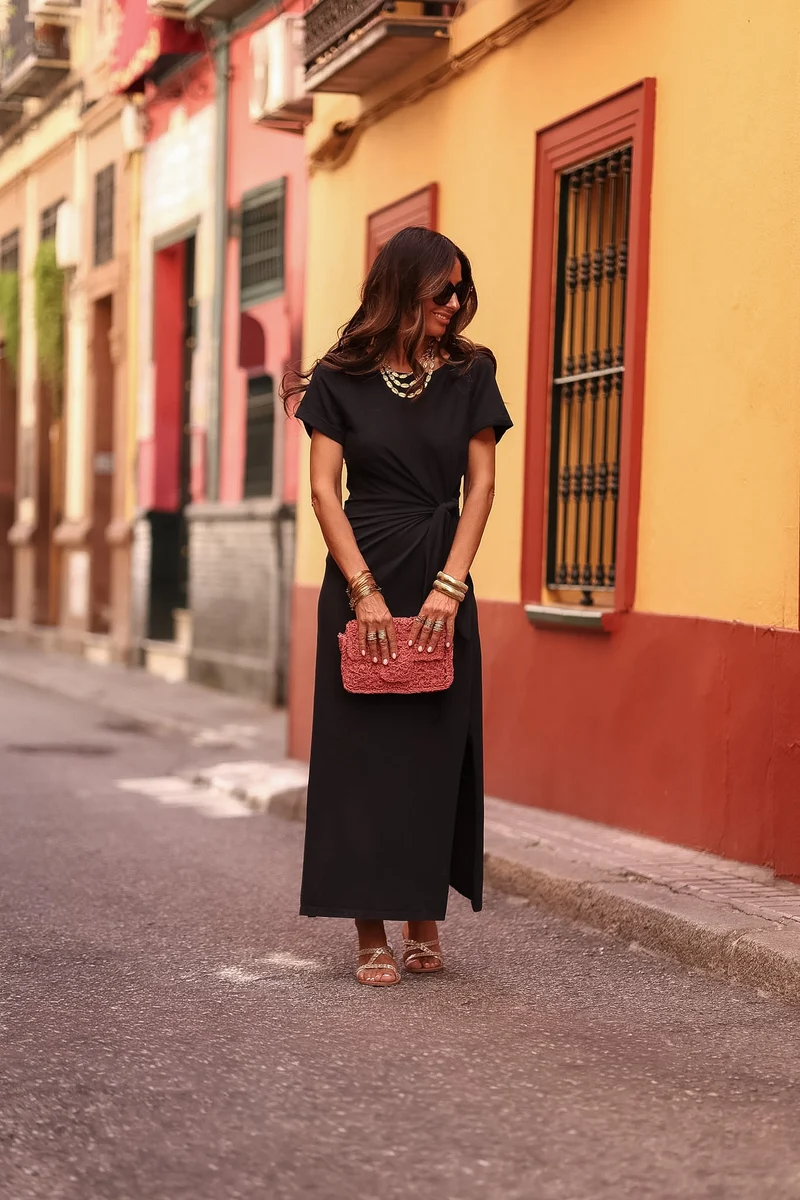 Robe Cléo noire