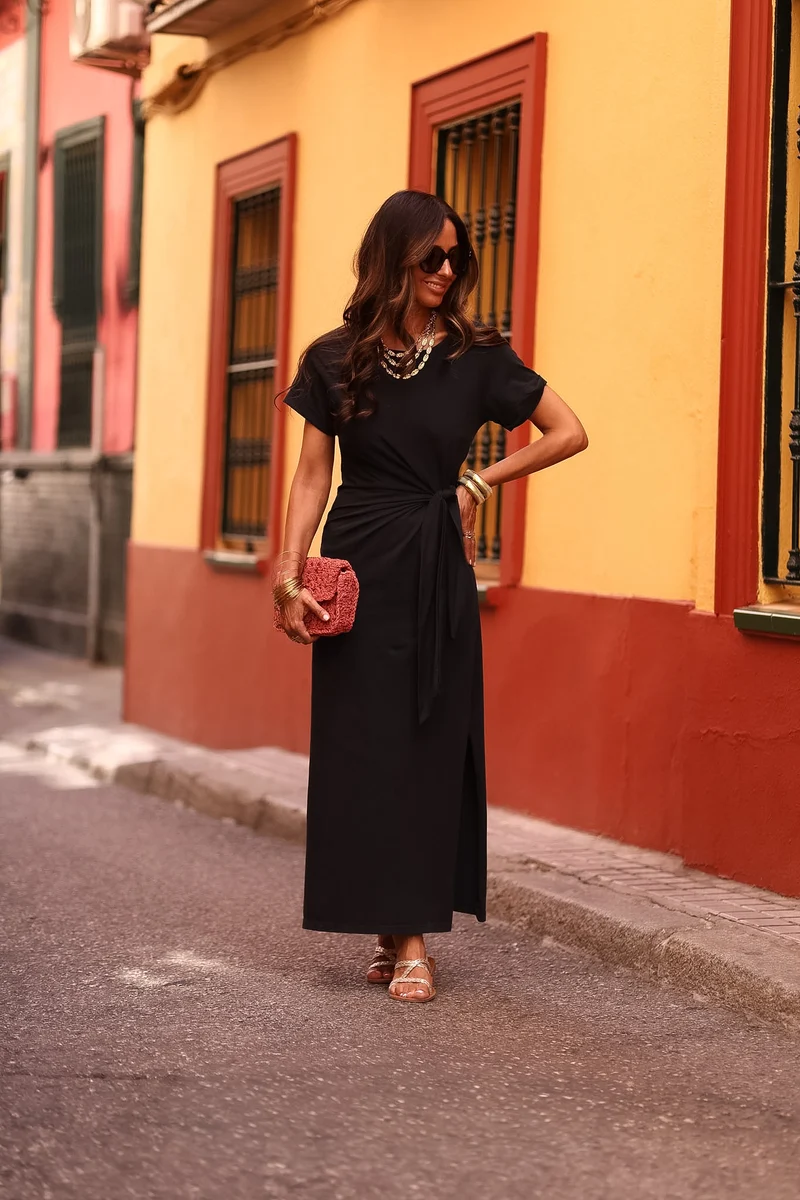 Robe Cléo noire