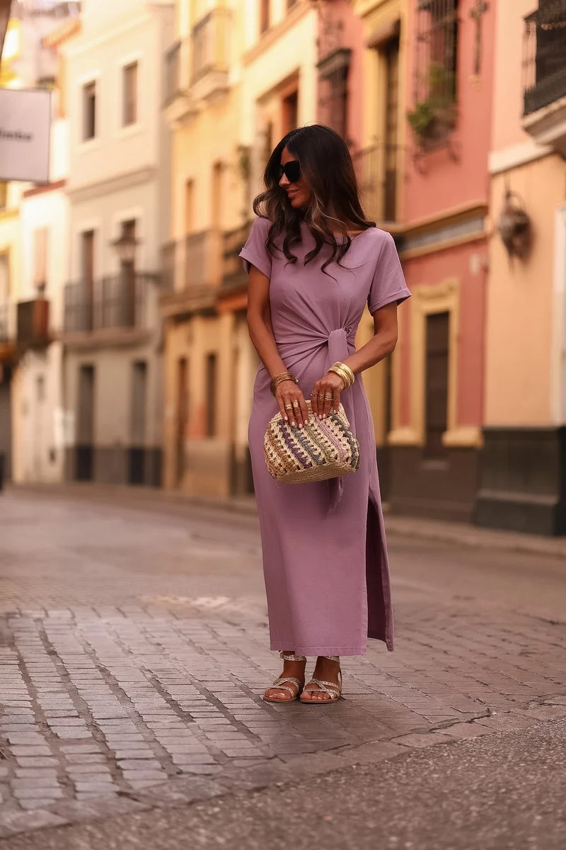 Robe Cléo parme