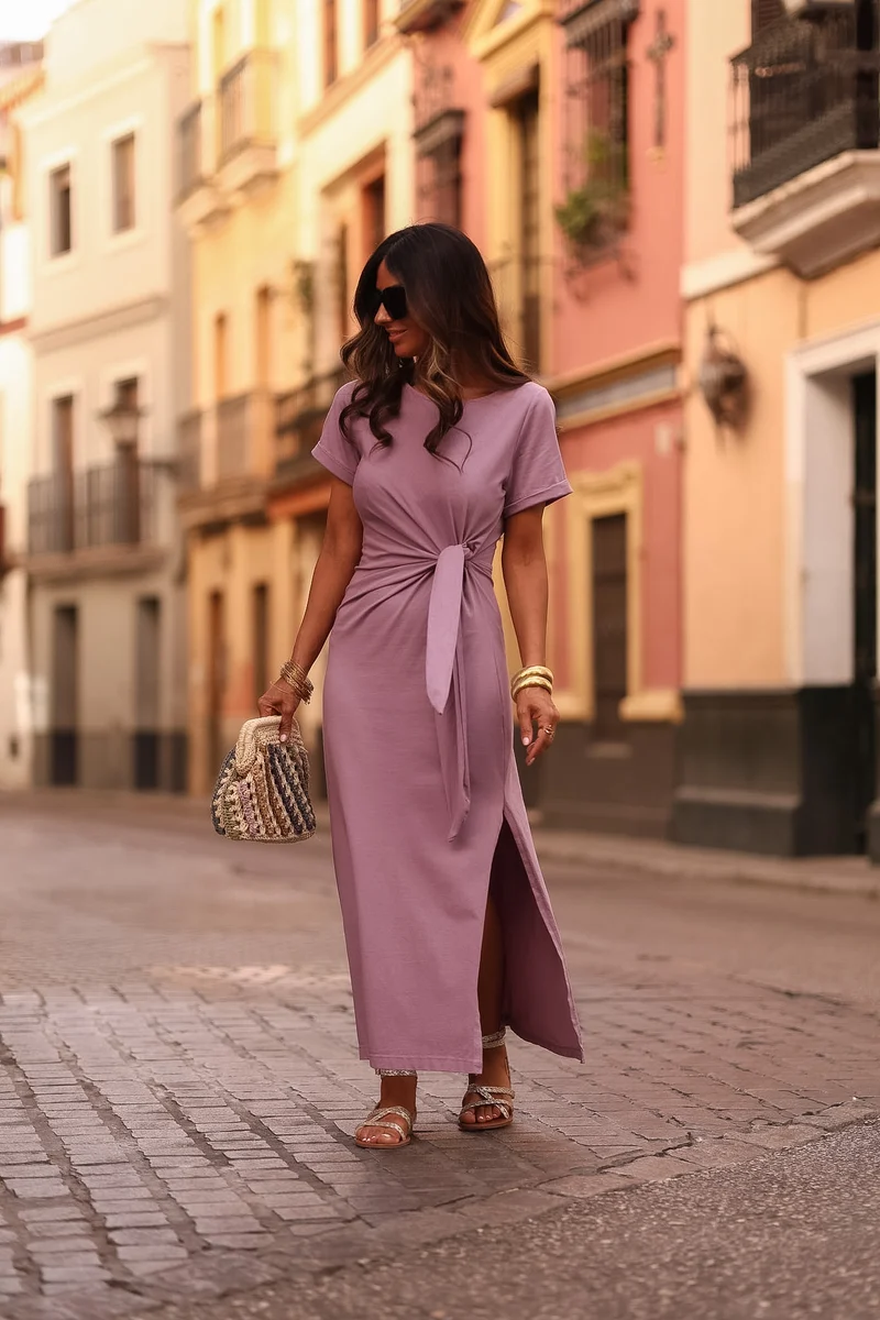 Robe Cléo parme