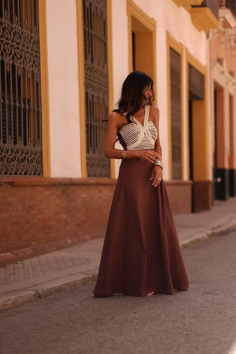 Robe Calypso choco