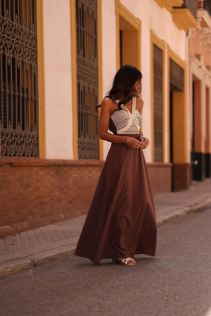 Robe Calypso choco