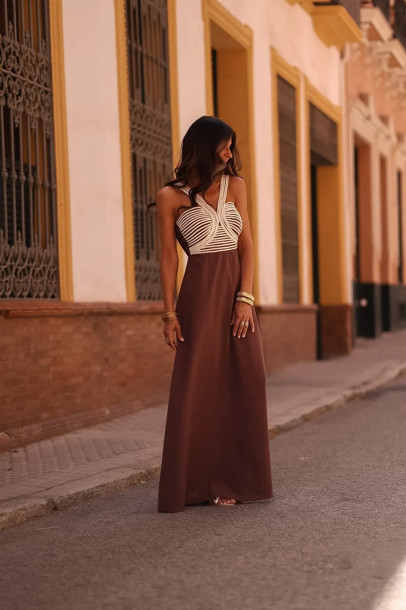 Robe Calypso choco