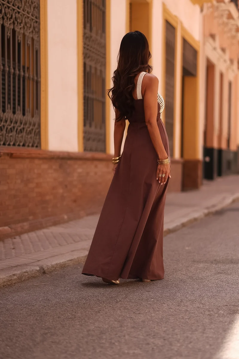 Robe Calypso choco
