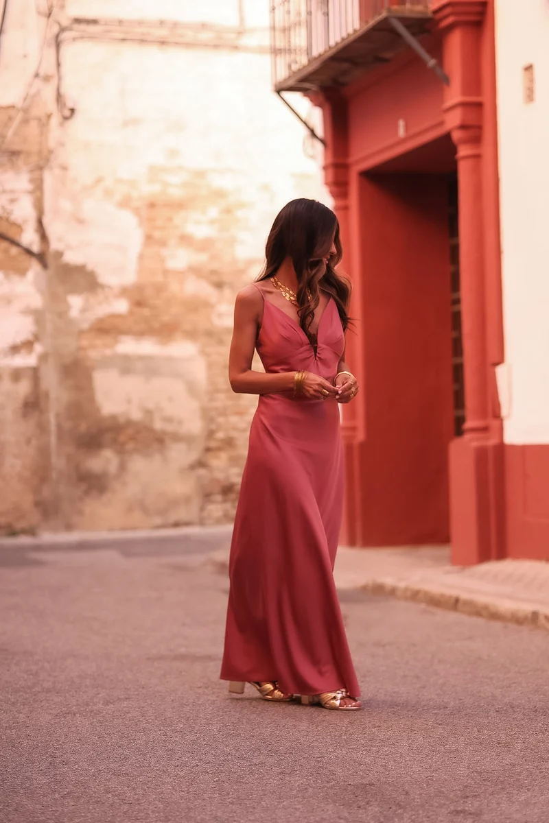 Robe Meryl rose terracotta