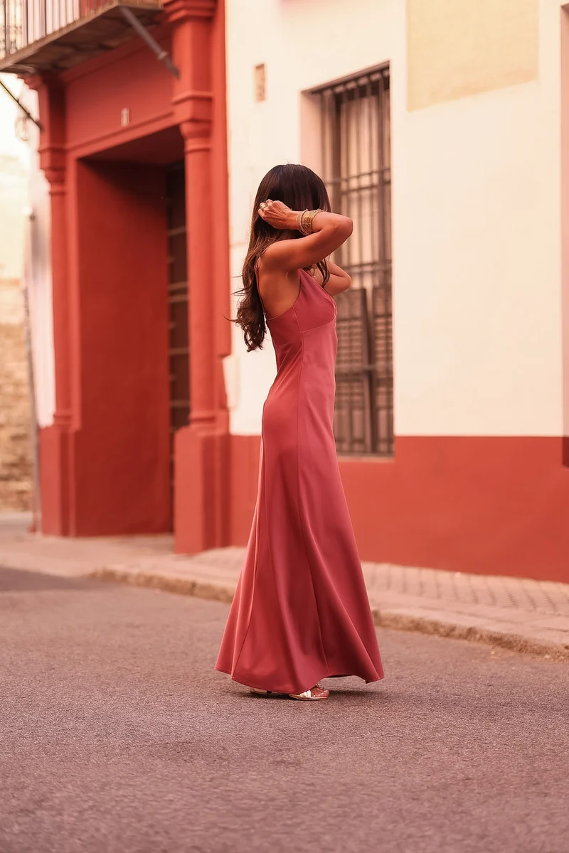 Robe Meryl rose terracotta