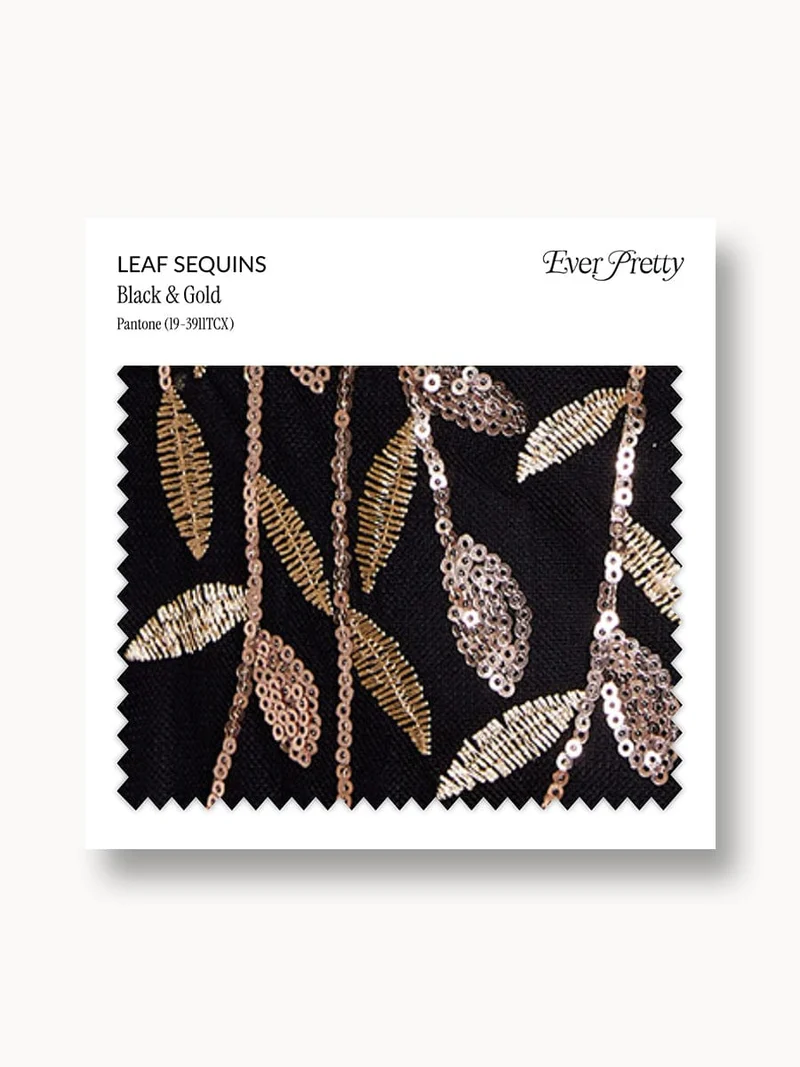 Ever-Pretty Échantillon de Sequins Feuille