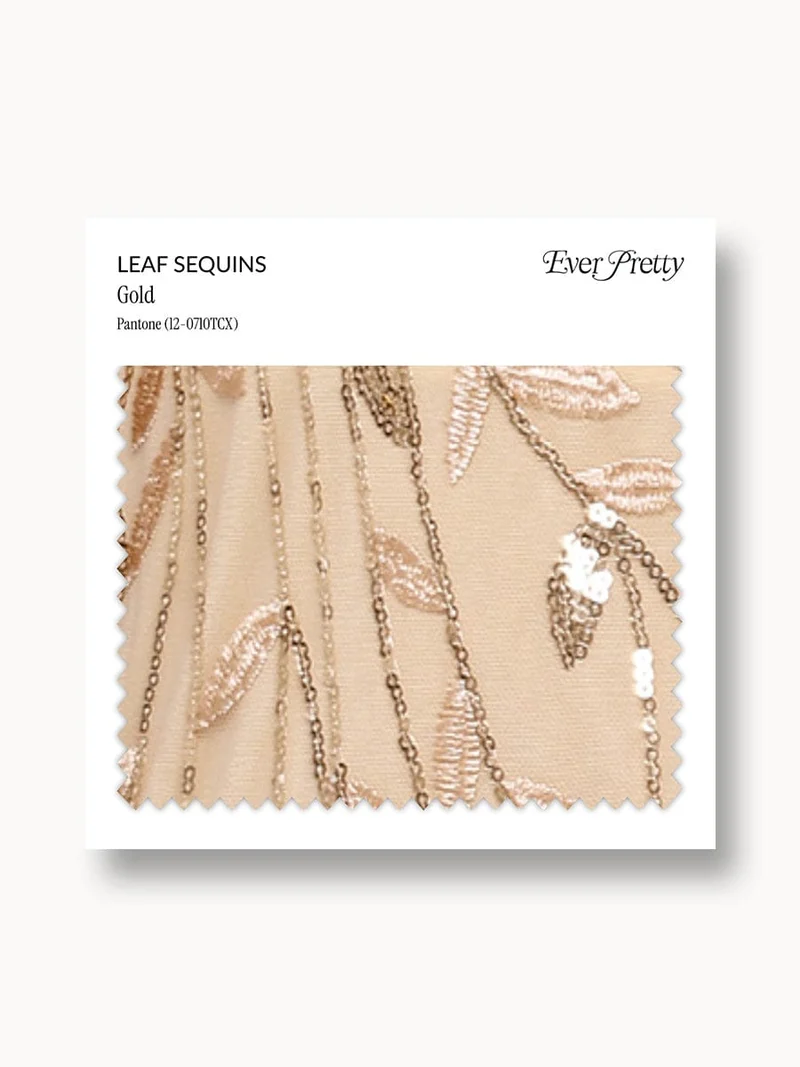 Ever-Pretty Échantillon de Sequins Feuille