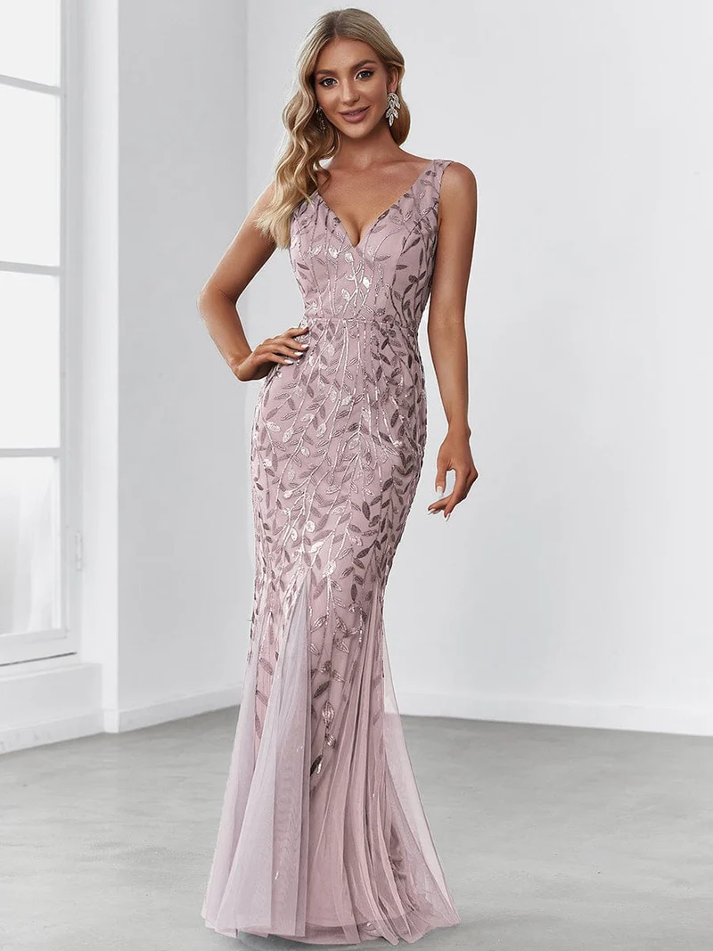 Ever-Pretty Échantillon de Sequins Feuille