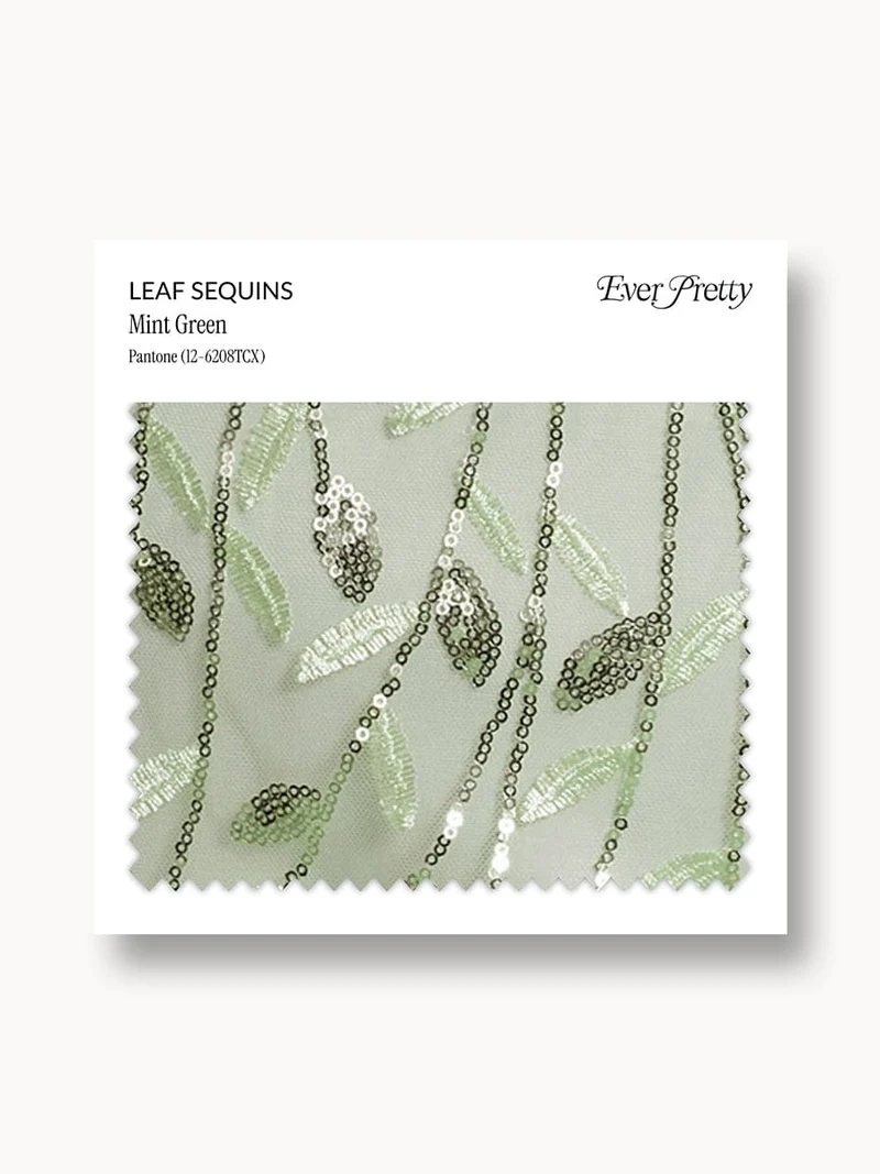 Ever-Pretty Échantillon de Sequins Feuille