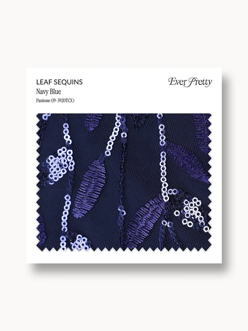 Ever-Pretty Échantillon de Sequins Feuille