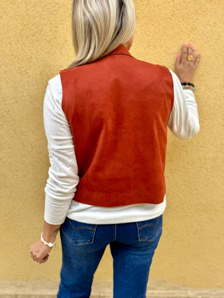 Veste Michaela brique