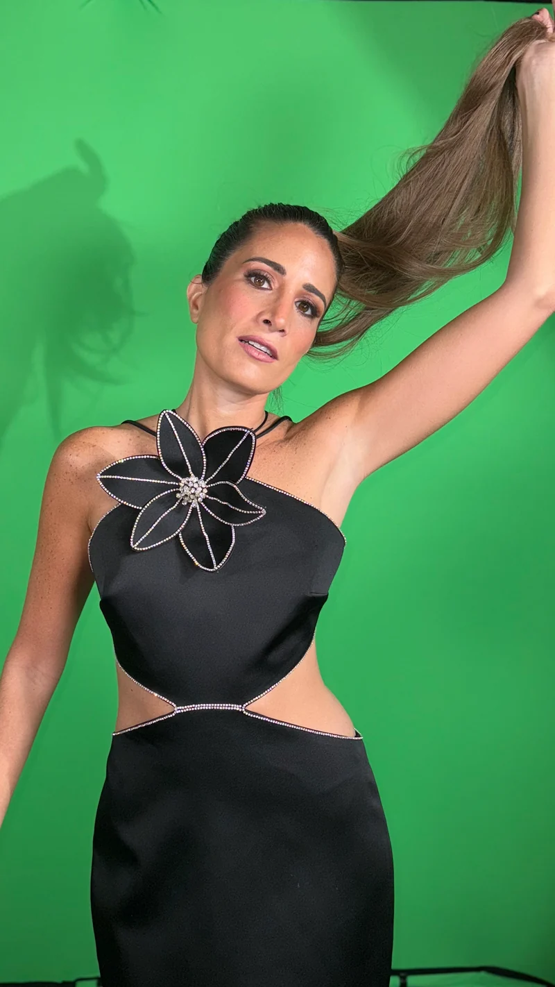 Robe Orchid noire