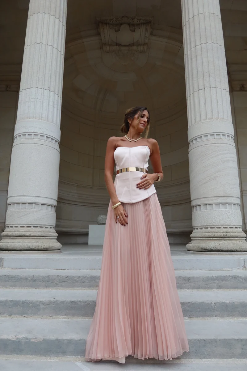 Robe Lancome rose pale