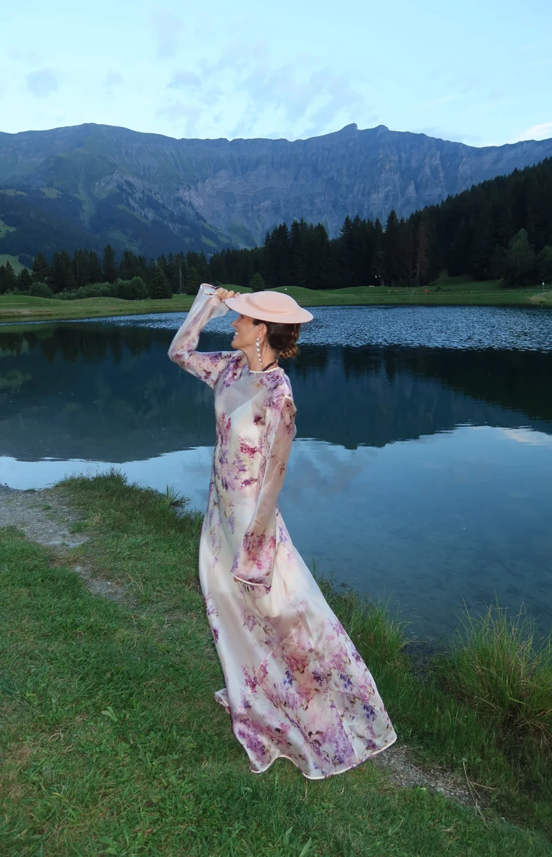 Robe Zimmerman Organza