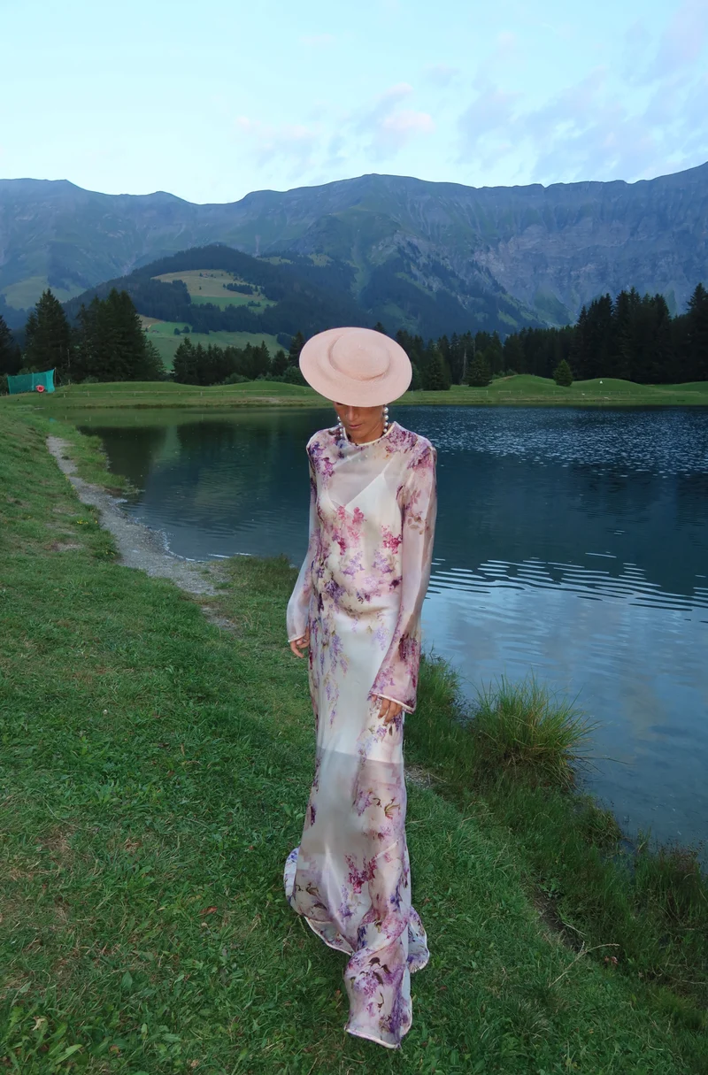 Robe Zimmerman Organza