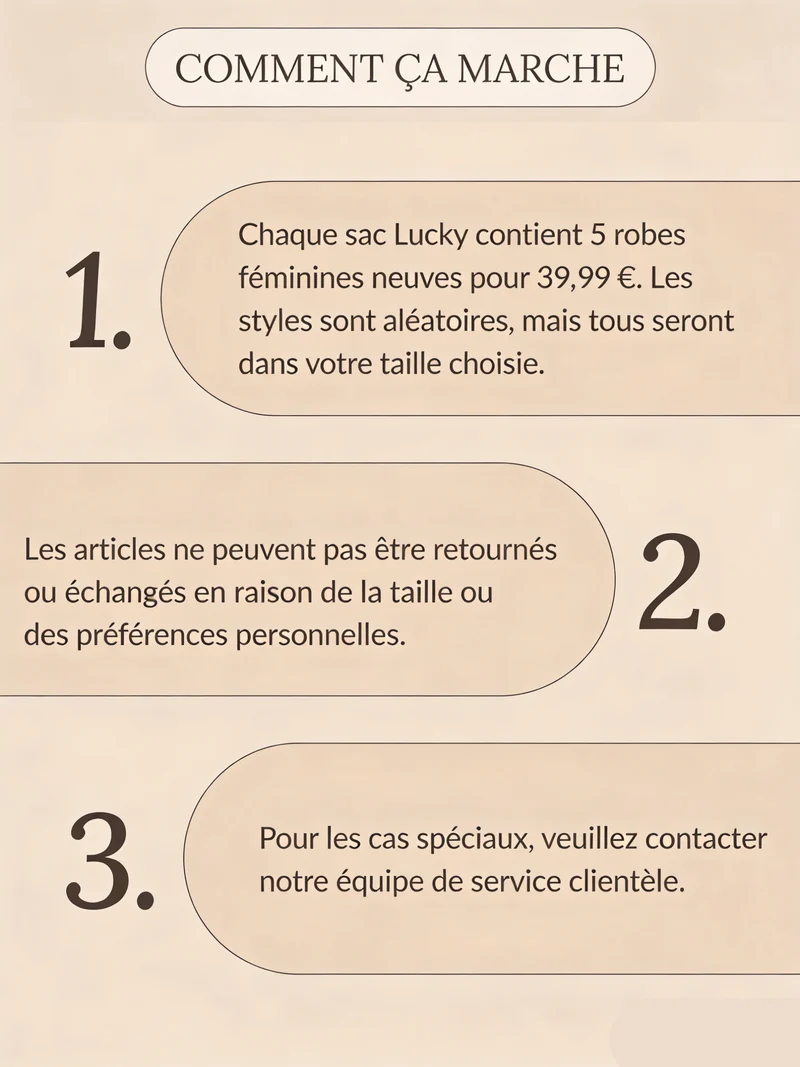 Boîte Mystère Ever-Pretty : 5 Robes pour 39,99 €