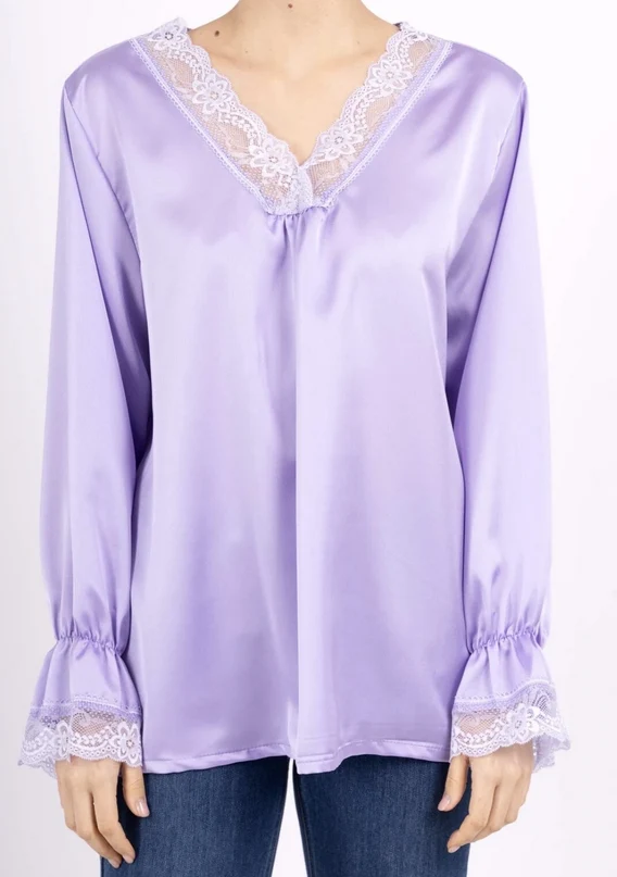 Blouse satinée 38-44