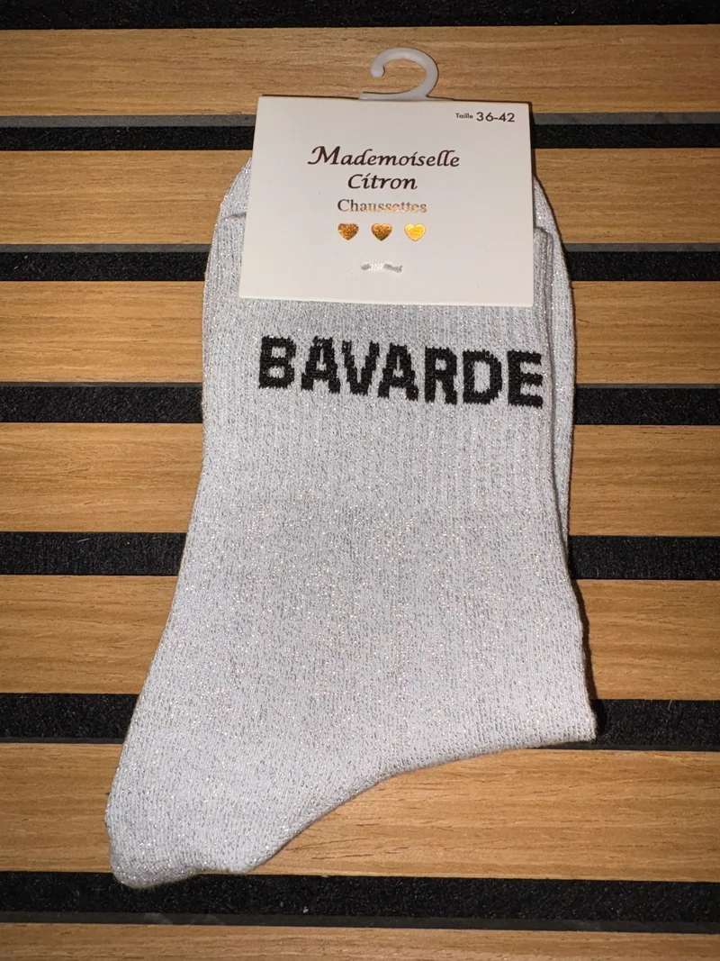 Chaussettes « Bavarde »
