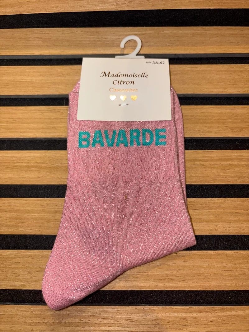 Chaussettes « Bavarde »