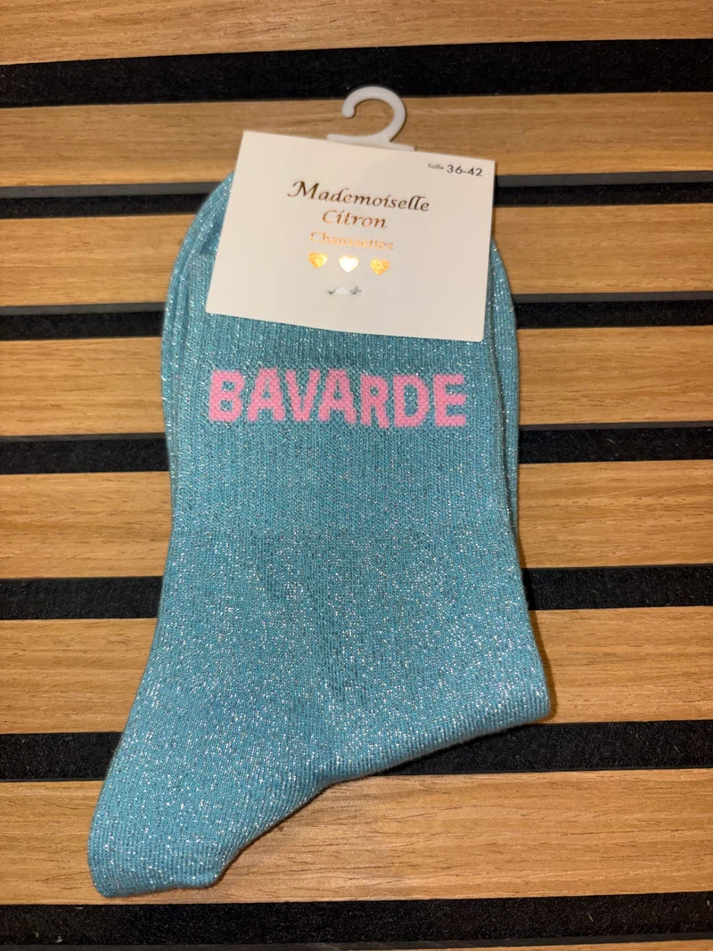 Chaussettes « Bavarde »