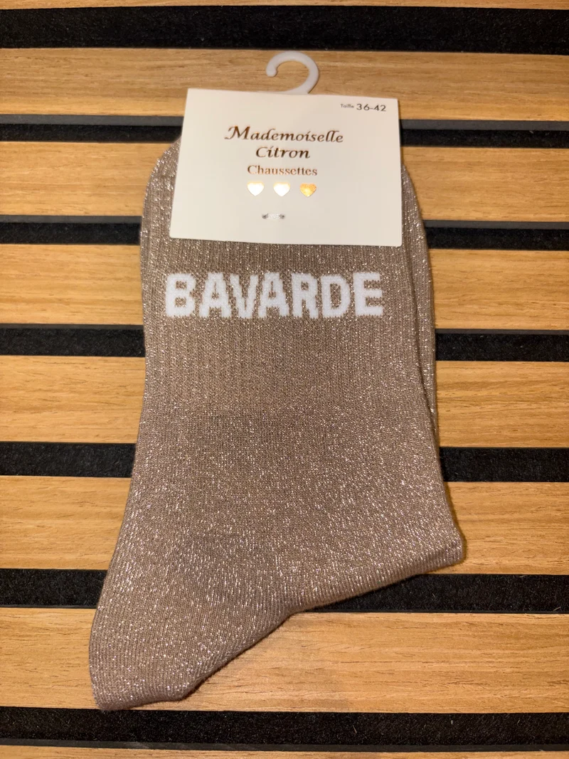 Chaussettes « Bavarde »